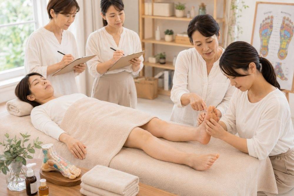 中国式足つぼ療法 インストラクター/講師 講座｜通信講座で資格取得