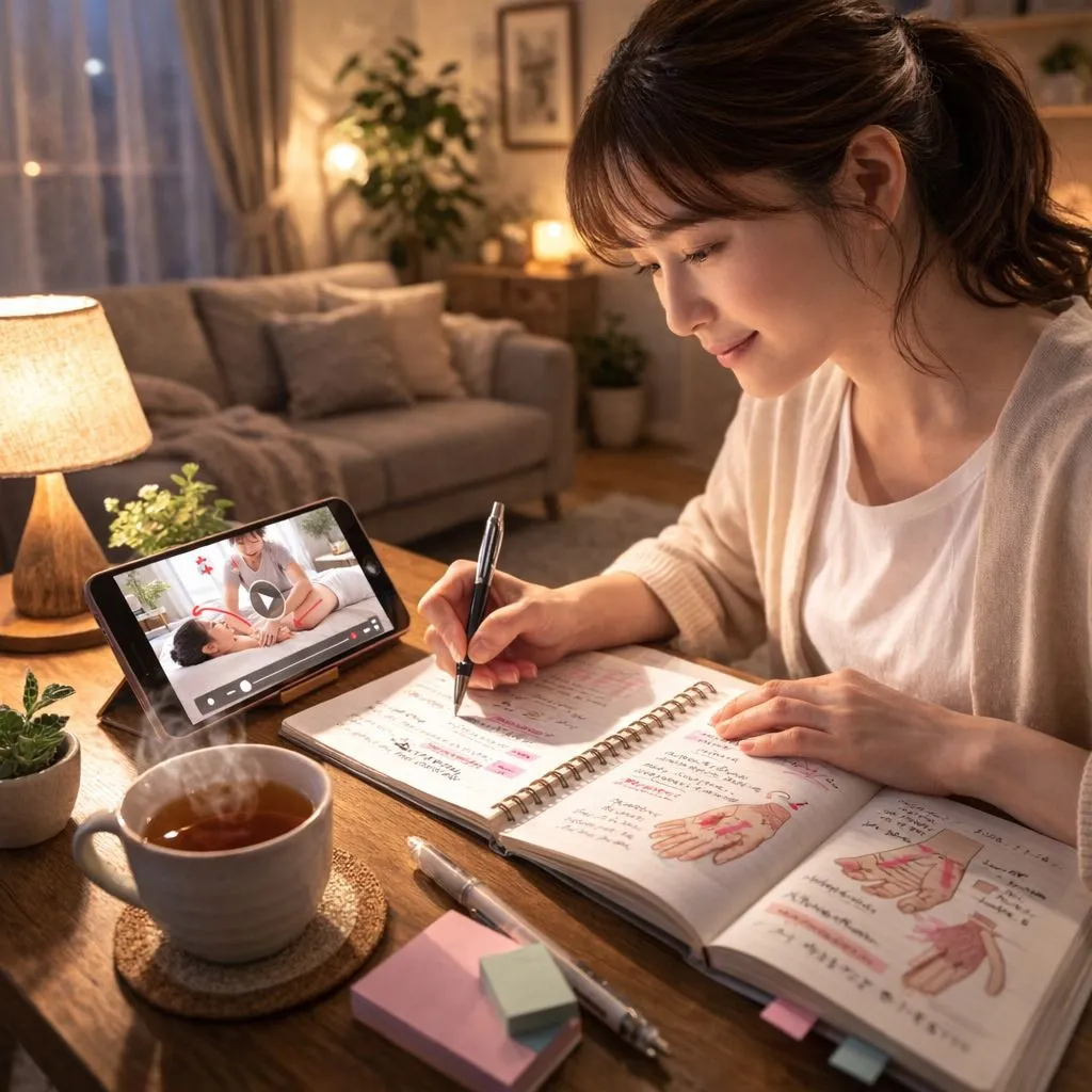 リンパ通信講座で変わる私の日常！未経験からプロの技術を身につけた実録